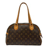 ルイ・ヴィトン LOUIS VUITTON モントルグイユPM M95565 ブラウン モノグラム/レザー レディース ショルダーバッグ