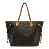 ルイ・ヴィトン LOUIS VUITTON ネヴァーフルMM M40156 ブラウン モノグラム/レザー レディース トートバッグ