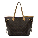 ルイ・ヴィトン LOUIS VUITTON ネヴァーフルMM M40156 ブラウン モノグラム/レザー レディース トートバッグ