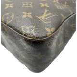 ルイ・ヴィトン LOUIS VUITTON ルーピングGM M51145 ブラウン モノグラム/レザー レディース ショルダーバッグ