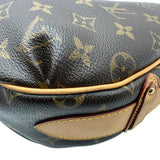 ルイ・ヴィトン LOUIS VUITTON トゥラムGM M40075 ブラウン モノグラム/レザー レディース ショルダーバッグ