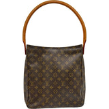 ルイ・ヴィトン LOUIS VUITTON ルーピングGM M51145 モノグラム レディース ショルダーバッグ