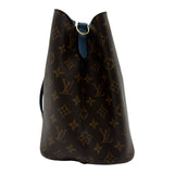ルイ・ヴィトン LOUIS VUITTON ネオノエ M43569 ブラウン/ブルー モノグラム/レザー レディース ショルダーバッグ