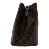 ルイ・ヴィトン LOUIS VUITTON ネオノエ M43569 ブラウン/ブルー モノグラム/レザー レディース ショルダーバッグ