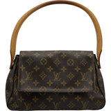 ルイ・ヴィトン LOUIS VUITTON ミニ・ルーピング M51147 モノグラム レディース ハンドバッグ