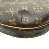 ルイ・ヴィトン LOUIS VUITTON クロワッサンMM M51512 ブラウン モノグラム/レザー レディース ショルダーバッグ