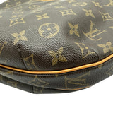 ルイ・ヴィトン LOUIS VUITTON クロワッサンMM M51512 ブラウン モノグラム/レザー レディース ショルダーバッグ