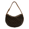 ルイ・ヴィトン LOUIS VUITTON クロワッサンMM M51512 ブラウン モノグラム/レザー レディース ショルダーバッグ
