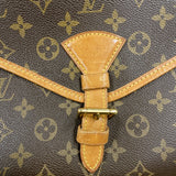 ルイ・ヴィトン LOUIS VUITTON ベルエア M51122 ブラウン モノグラムキャンバス　×レザー レディース ショルダーバッグ