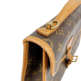 ルイ・ヴィトン LOUIS VUITTON ベルエア M51122 ブラウン モノグラムキャンバス　×レザー レディース ショルダーバッグ