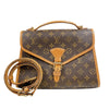 ルイ・ヴィトン LOUIS VUITTON ベルエア M51122 ブラウン モノグラムキャンバス　×レザー レディース ショルダーバッグ