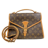 ルイ・ヴィトン LOUIS VUITTON ベルエア M51122 ブラウン モノグラムキャンバス　×レザー レディース ショルダーバッグ