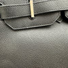 エルメス HERMES バーキン35 □M刻 ブラック シルバー金具 エプソン レディース ハンドバッグ