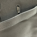 エルメス HERMES バーキン35 □M刻 ブラック シルバー金具 エプソン レディース ハンドバッグ