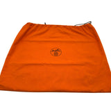 エルメス HERMES オータクロア32 □E刻 オレンジ ゴールド金具 トゴ ユニセックス ハンドバッグ