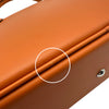 エルメス HERMES ボリード27 オレンジ シルバー金具 シャモニー レディース ショルダーバッグ
