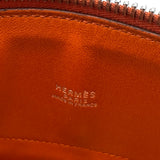 エルメス HERMES ボリード27 オレンジ シルバー金具 シャモニー レディース ショルダーバッグ