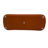 エルメス HERMES ボリード27 オレンジ シルバー金具 シャモニー レディース ショルダーバッグ