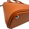 エルメス HERMES ボリード27 オレンジ シルバー金具 シャモニー レディース ショルダーバッグ