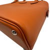 エルメス HERMES ボリード27 オレンジ シルバー金具 シャモニー レディース ショルダーバッグ