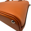エルメス HERMES ボリード27 オレンジ シルバー金具 シャモニー レディース ショルダーバッグ