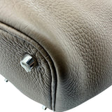 エルメス HERMES ピコタンロックPM U刻 エトゥープ シルバー金具 トリヨン レディース ハンドバッグ
