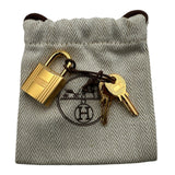 エルメス HERMES ピコタンロックPM U刻 ゴールド ゴールド金具 トリヨン レディース ハンドバッグ