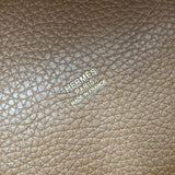 エルメス HERMES ピコタンロックPM U刻 ゴールド ゴールド金具 トリヨン レディース ハンドバッグ