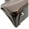 エルメス HERMES オータクロア28 □J刻 ショコラ シルバー金具 エプソン レディース ハンドバッグ