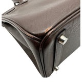 エルメス HERMES オータクロア28 □J刻 ショコラ シルバー金具 エプソン レディース ハンドバッグ