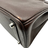 エルメス HERMES オータクロア28 □J刻 ショコラ シルバー金具 エプソン レディース ハンドバッグ