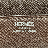 エルメス HERMES オータクロア28 □J刻 ショコラ シルバー金具 エプソン レディース ハンドバッグ