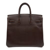 エルメス HERMES オータクロア28 □J刻 ショコラ シルバー金具 エプソン レディース ハンドバッグ