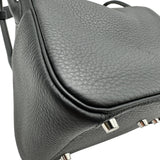 エルメス HERMES リンディ26 W刻 ブラック シルバー金具 トリヨン レディース ショルダーバッグ
