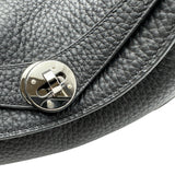 エルメス HERMES リンディ26 W刻 ブラック シルバー金具 トリヨン レディース ショルダーバッグ