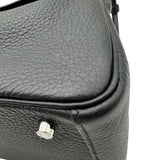エルメス HERMES リンディ26 W刻 ブラック シルバー金具 トリヨン レディース ショルダーバッグ
