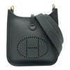 エルメス HERMES エヴリン TPM K刻 ヴェールマングローブ ゴールド金具 トリヨン レディース ショルダーバッグ