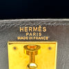 エルメス HERMES ケリー28 外縫い 〇W刻印 ブラック ゴールド金具 ボックスカーフ レディース ハンドバッグ ショルダーバッグ