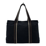 エルメス HERMES トロカホリゾンタルMM ブラック トワル/レザー メンズ トートバッグ