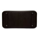 エルメス HERMES バーキン30 □K刻 ショコラ シルバー金具 エプソン レディース ハンドバッグ