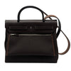 エルメス HERMES エールバッグジップPM K刻 エベンヌ シルバー金具 トワル/ハンター レディース ショルダーバッグ