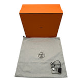 エルメス HERMES エールバッグジップPM K刻 エベンヌ シルバー金具 トワル/ハンター レディース ショルダーバッグ