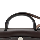 エルメス HERMES エールバッグジップPM K刻 エベンヌ シルバー金具 トワル/ハンター レディース ショルダーバッグ