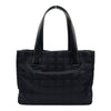 シャネル CHANEL ニュートラベルライントートPM A20457 8番台 ブラック ナイロン/レザー レディース トートバッグ