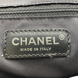 シャネル CHANEL ニュートラベルライントートMM A15991 10番台 ブラック ナイロンジャガード/レザー レディース トートバッグ
