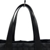 シャネル CHANEL ニュートラベルライントートMM A15991 10番台 ブラック ナイロンジャガード/レザー レディース トートバッグ