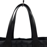 シャネル CHANEL ニュートラベルライントートMM A15991 10番台 ブラック ナイロンジャガード/レザー レディース トートバッグ