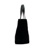 シャネル CHANEL ニュートラベルライントートMM A15991 10番台 ブラック ナイロンジャガード/レザー レディース トートバッグ