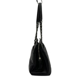 シャネル CHANEL マトラッセ チェーントートバッグ A67294 18番台 ブラック シルバー金具 キャビアスキン レディース トートバッグ