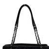 シャネル CHANEL マトラッセ チェーントートバッグ A67294 18番台 ブラック シルバー金具 キャビアスキン レディース トートバッグ